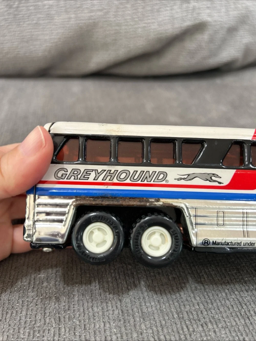Buddy L Greyhound Bus 4950 Americruiser Made in Japan 1979 Vintage